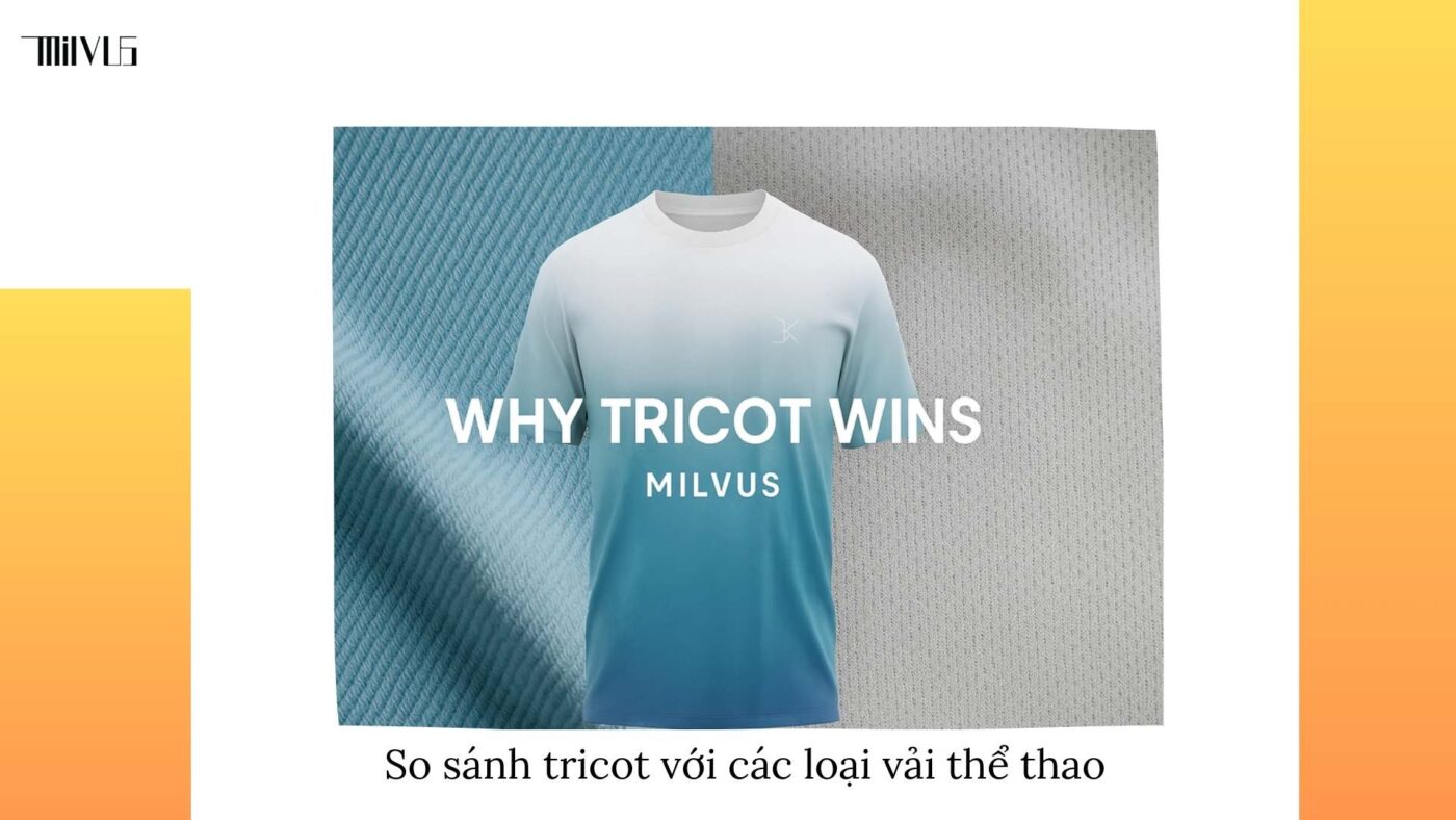 Quần áo pickleball vải tricot bền đẹp