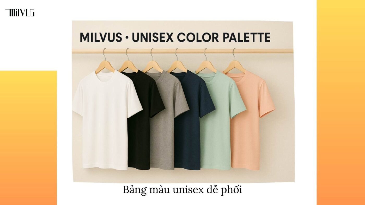 Quần áo pickleball dáng unisex nam nữ đều mặc đẹp