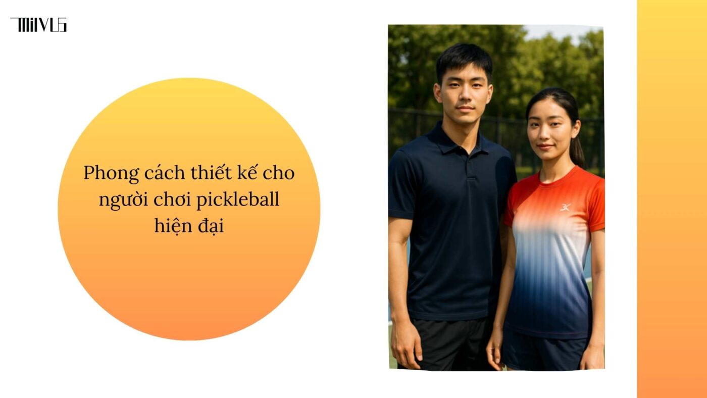 Quần áo pickleball vải co giãn 4 chiều tiện lợi