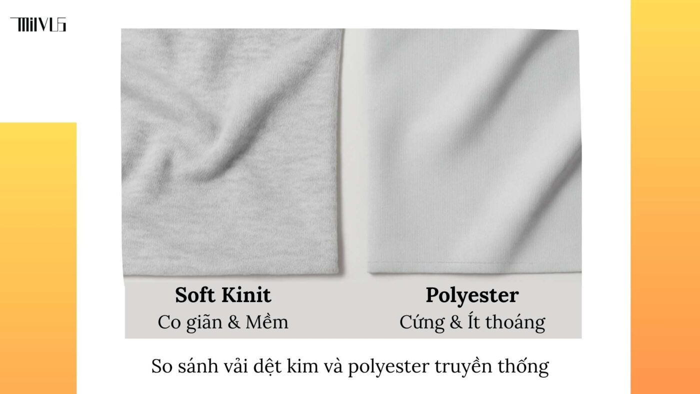 Quần áo pickleball vải dệt kim mềm mại