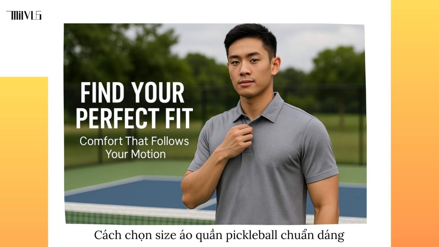 Quần áo pickleball vải thun lạnh co giãn 2 chiều