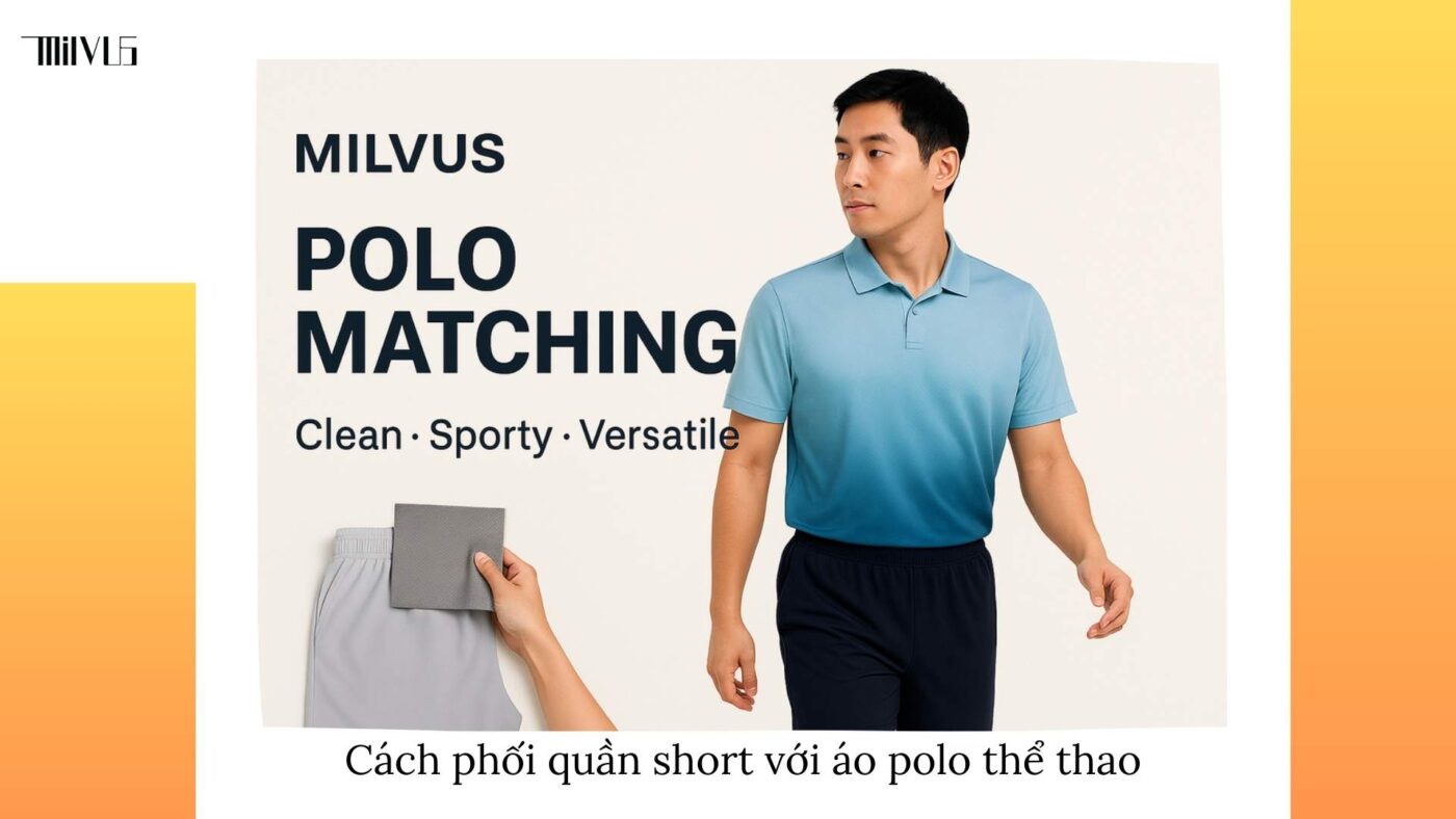 Outfit pickleball quần short năng động