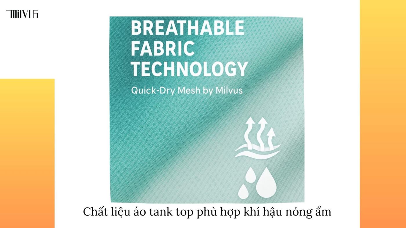 Outfit pickleball áo tank top mát mẻ