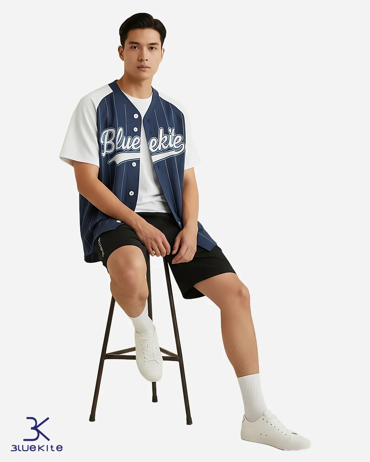 Áo Thun Nam Bluekite Kiểu Dáng Baseball Năng Động BKP141M - Ảnh 5