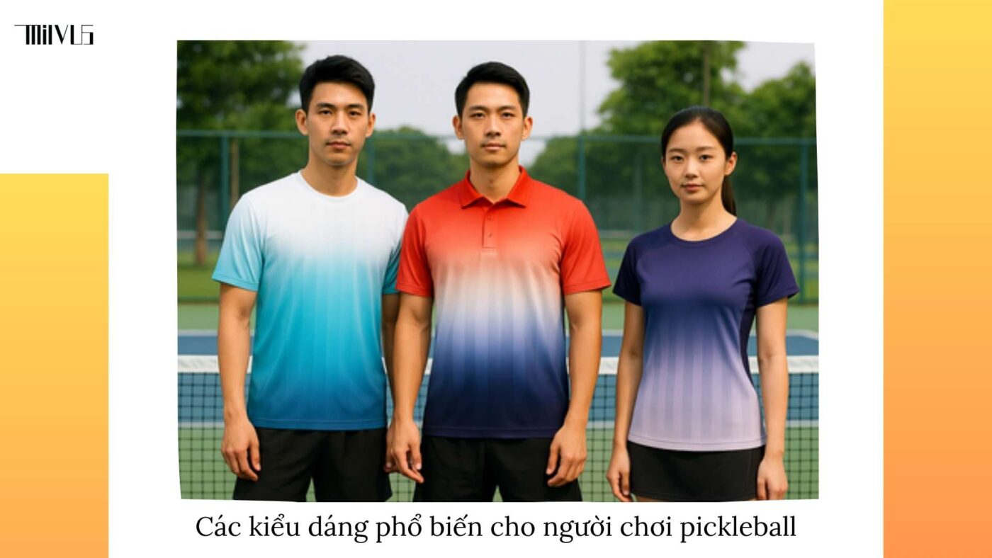 Quần áo pickleball vải chống tia UV
