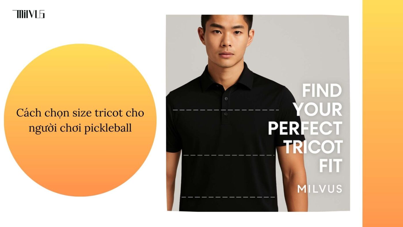 Quần áo pickleball vải tricot bền đẹp