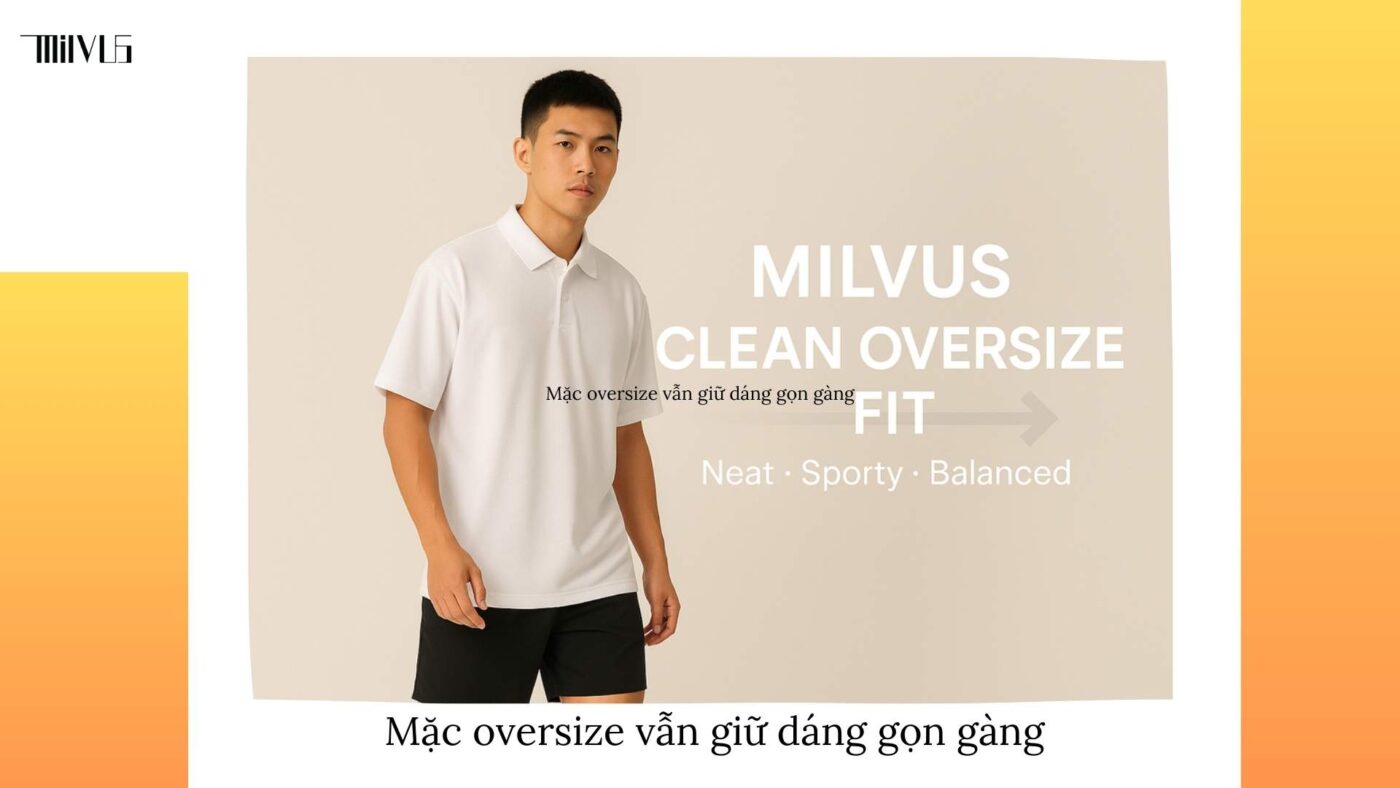 Quần áo pickleball dáng oversize trẻ trung