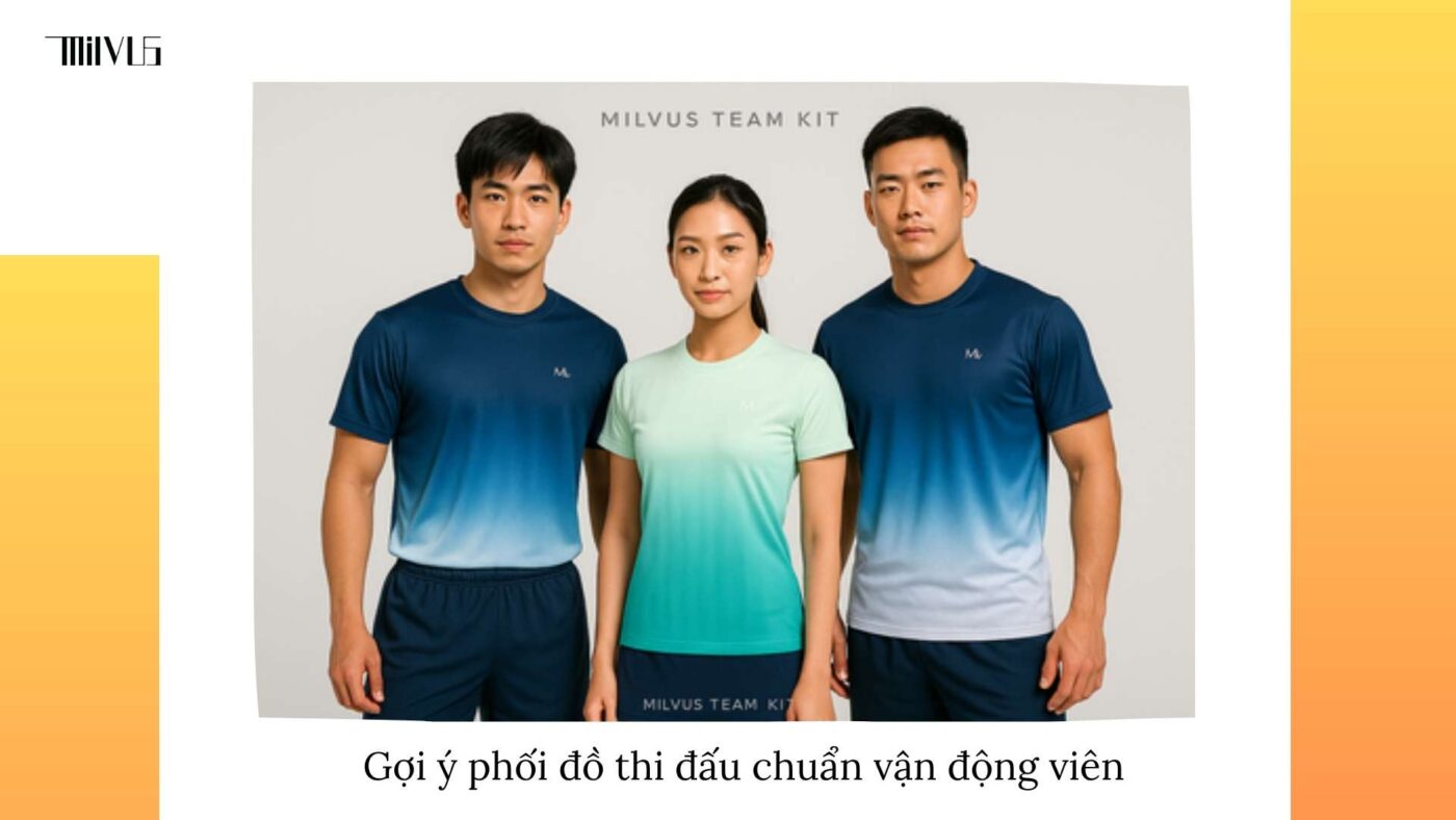 Outfit pickleball chất liệu siêu nhẹ phù hợp thi đấu