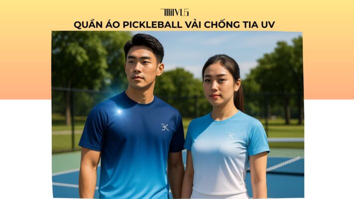 Quần áo pickleball vải chống tia UV