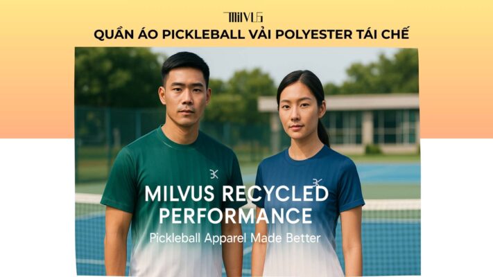 Quần áo pickleball vải polyester tái chế