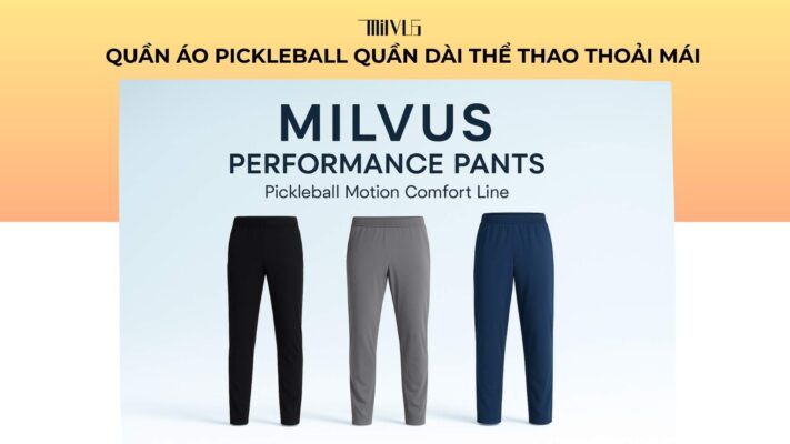 Quần áo pickleball quần dài thể thao thoải mái