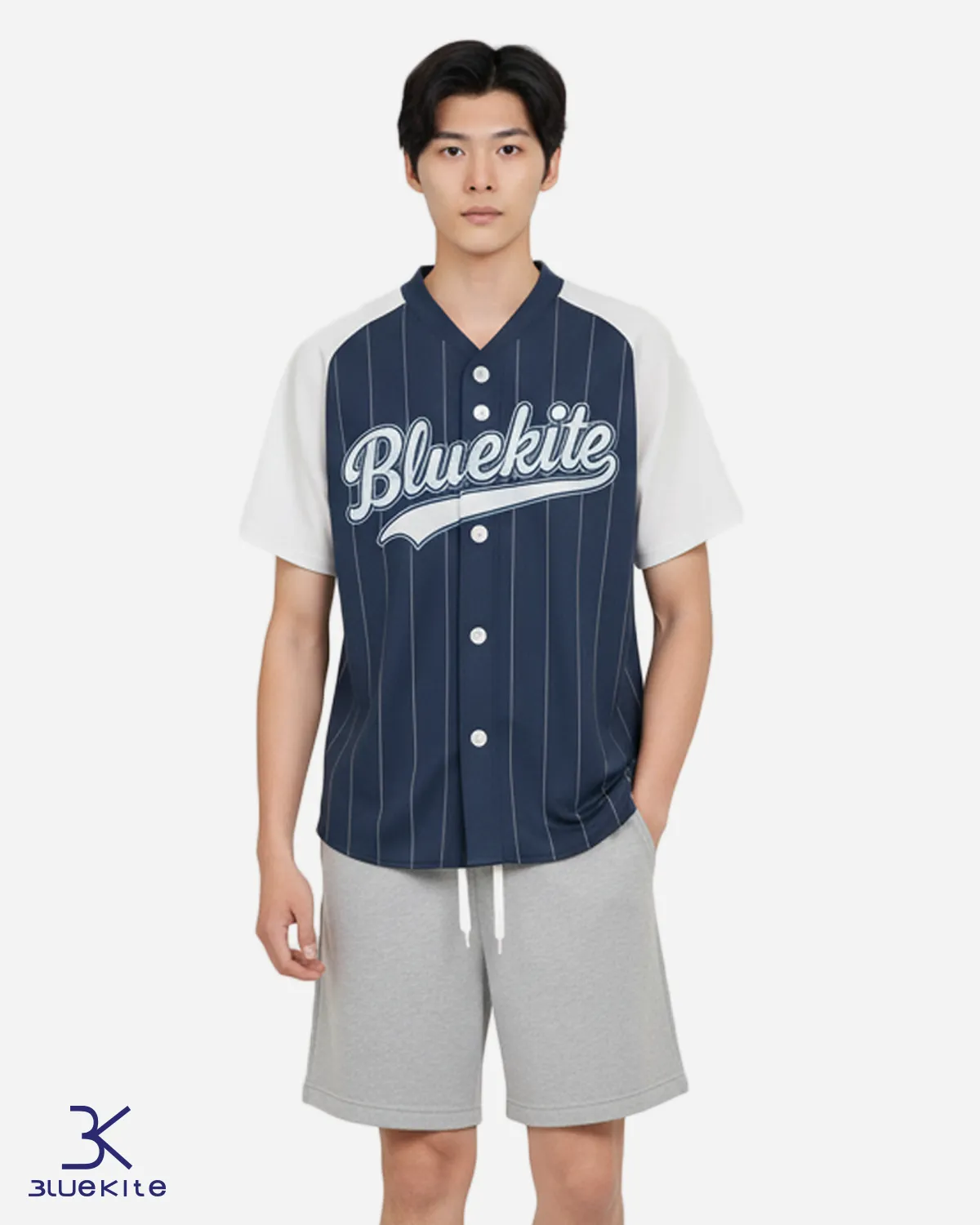 Áo Thun Nam Bluekite Kiểu Dáng Baseball Năng Động BKP141M - Ảnh 4