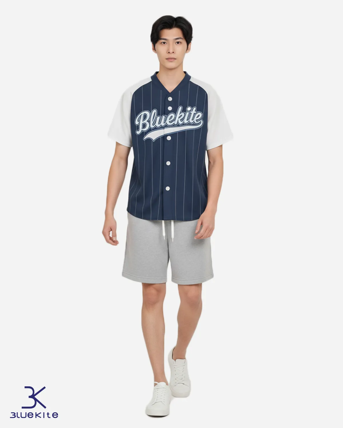 Áo Thun Nam Bluekite Kiểu Dáng Baseball Năng Động BKP141M - Ảnh 2