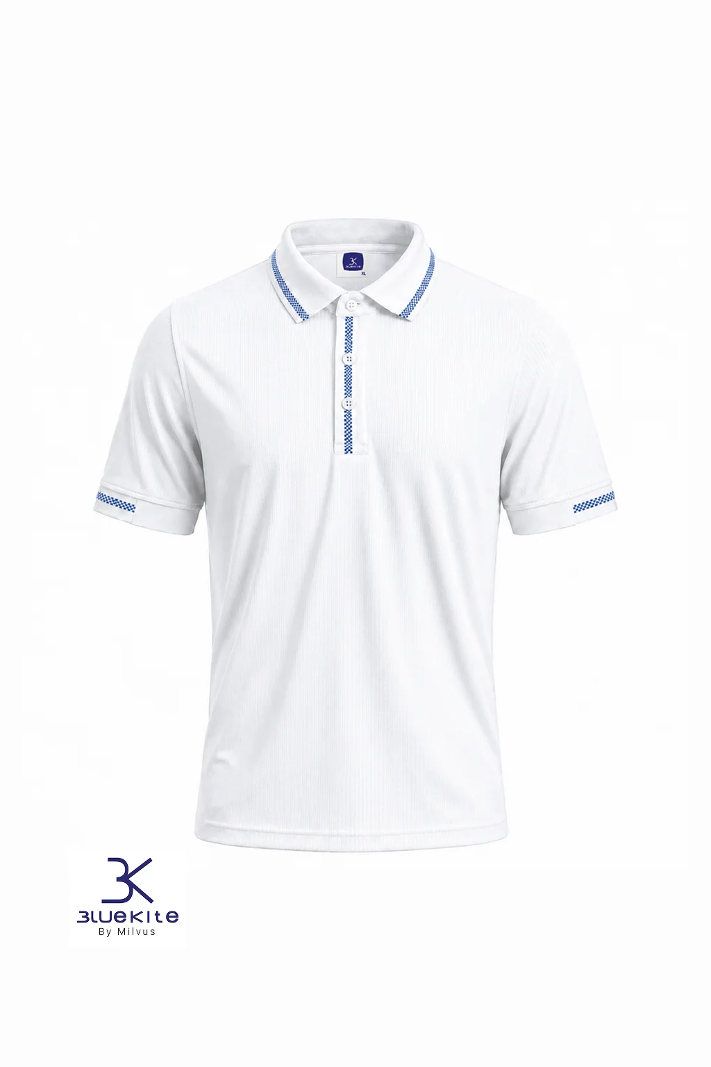Áo Polo Thể Thao Nam Velocity Rally Micro Grid Air BLUEKITE Chính Hãng