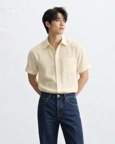 Alternative view of MILVUS EASYWEAR Quần jeans nam ống suông 012 EASYJEAN quần bò nam cao cấp mềm mại co giãn